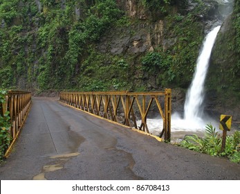 The  La Paz Waterfalls In Costa Rica