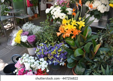 La Rambla Flower Sellers