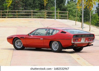 Logroño, La Rioja, Spain.03/12/2008.The Lamborghini Espada Is A Grand Touring Car That Was Produced By The Italian Automaker Lamborghini Between 1968 And 1978. A Total Of 1,217 Units Were Manufactured