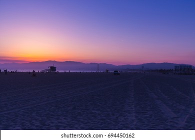 LA Sunset Purple Hue