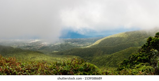 La Soufrière Volcano On Guadeloupe.