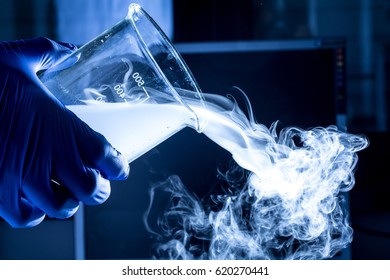 Lab Experiment With Liquid Nitrogen