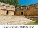 Labna a Mesoamerican archaeological site and ceremonial center of the pre-Columbian Maya civilization,  Yucatan Peninsula, Mexico. UNESCO World Heritage Site 