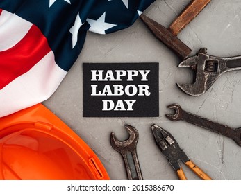 Labor Day Hand Tools Flag United Stock Photo 2015386670 | Shutterstock