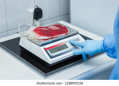 Laboratory Balances. Sample Weighing To Estimate The Cord Blood Volume