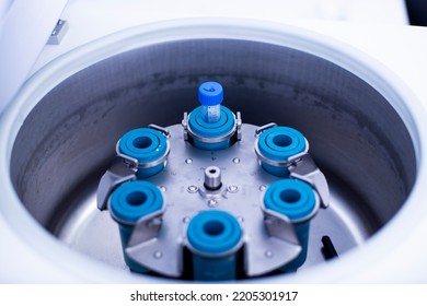 Laboratory Centrifuge At The Medicine And Medical, Biology And Cell Culture Laboratory