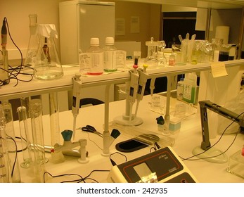 laboratory and it's equipment