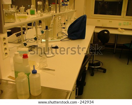 laboratory and it's equipment