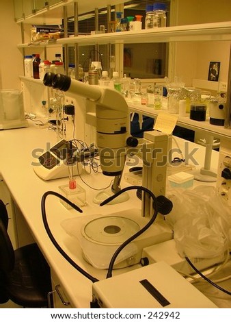 laboratory and it's equipment