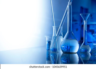 Laboratory equipment. Science concept.  - Shutterstock ID 1045639951