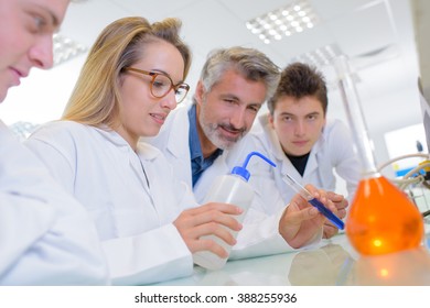 laboratory students