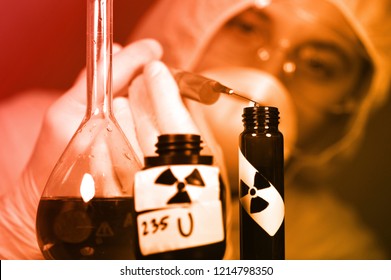 Laboratory Tests With Uranium