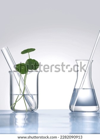 Laboratory utensil Plant beaker Tweezer Tube Scientific Ingredients