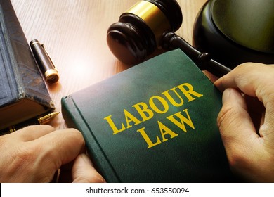 Labour Law On An Office Table.