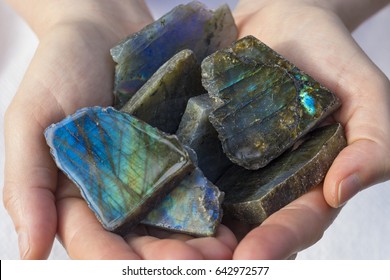 Labradorite Chunks