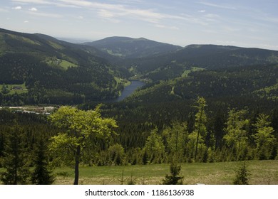 Labska Dam In Spindleruv Mlyn. Czech Republic