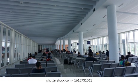 LABUAN BAJO, INDONESIA - JUNE 30 2018. Komodo International Airport, Nusa Tenggara Timur.