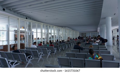 LABUAN BAJO, INDONESIA - JUNE 30 2018. Komodo International Airport, Nusa Tenggara Timur.