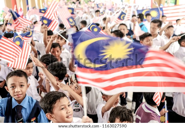 Labuan Malaysia 13 Aug 2018 School Stock Photo Edit Now 1163027590