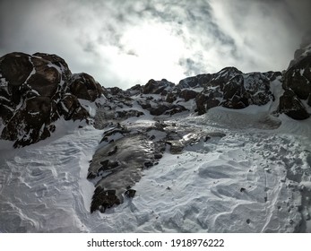 Labyrinth In The Citlaltepetl Volcano In Mexico