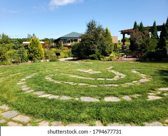 Labyrinth Located At Millennium Gardens In Plymouth, MN