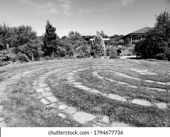 Labyrinth Located At Millennium Gardens In Plymouth, MN