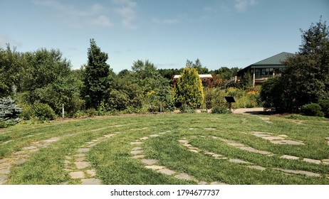 Labyrinth Located At Millennium Gardens In Plymouth, MN