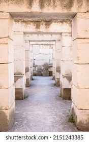 Labyrinth Perspective For Concept Of Claustrophobia And Claustrophobic People