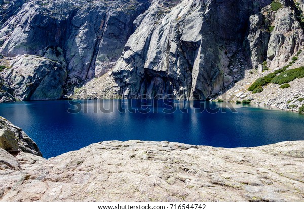 Lac De Capitellu Lake Hautecorse France Stock Photo Edit