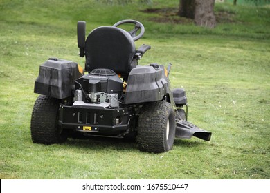 Lac De Madine, France - March 15th 2020 : Cub Cadet Yellow Tractor Mower