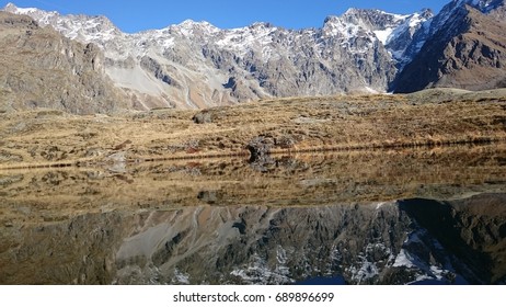 Lac du Lauzon in the Hautes Alpes in France
