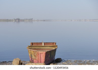 Lac Rose, Or Lake Retba, Senegal.