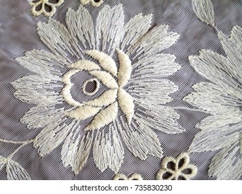 Lace Embroidered Tablecloth