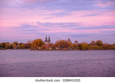 Lachine Canal In The Fall