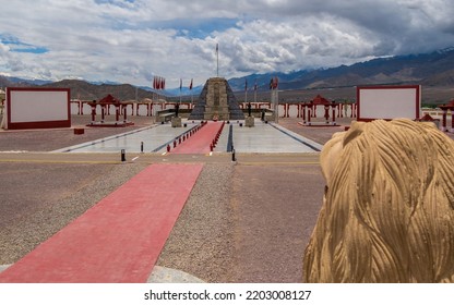 Ladakh, India - June 18, 2022 : A Place Of Remembrance For The Martyrs At Hall Of Fame, An Indian Army Museum In Leh