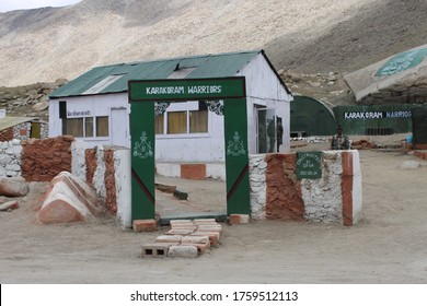 Ladakh, India - May, 2020: Indian Soldiers Are Presenting Near The Border With China, In Their Military Base.