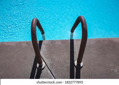 Ladder To A Pool Palm Springs, California