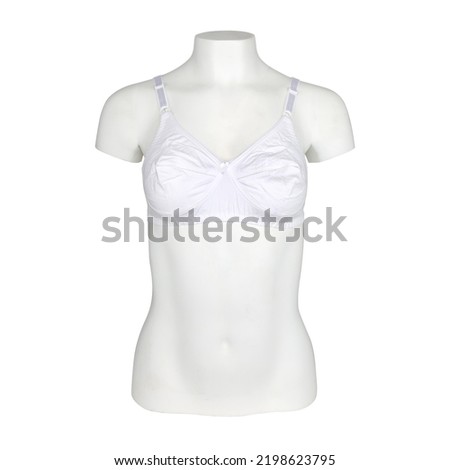 Ladies Bra, undergarments, underwear on a mannequin