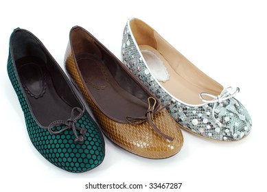 168 Silver Ballet Flats Images, Stock Photos & Vectors | Shutterstock