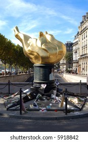 Lady Diana Memorial, Paris, France