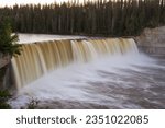 Lady Evelyn Falls, Northwest Territories, NT Canada