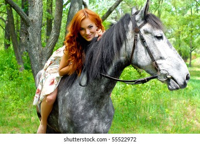 lady and horse