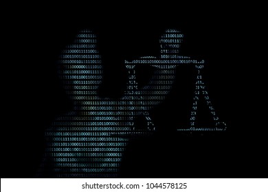 Lady Justice On Digital Background (Concept Of Artificial Intelligence Lawyer)