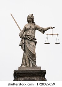 Lady Justice Statue In Dublin Castle