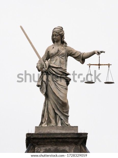 Lady Justice Statue Dublin Castle Stock Photo 1728329059 | Shutterstock