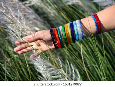 colourful bangles set