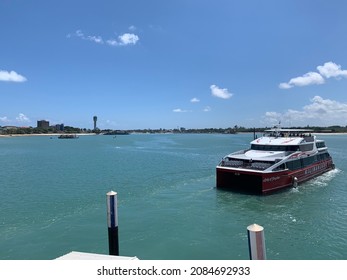 Lady Of Zanzibar Ferry In Dar Es Salaam Harbour. Dar Es Salaam, Tanzania, 20th November 2021