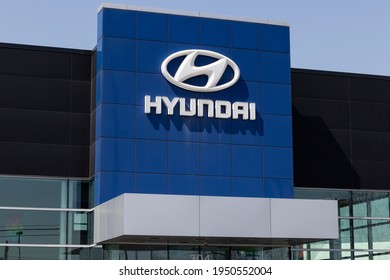 Lafayette Circa April 2021 Hyundai Motor Stock Photo 1950552004 ...