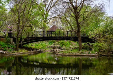 Lafayette Square Park In St Louis Missouri