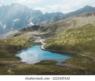 Lago Bianco At Gavia Pass